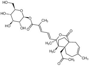 Pseudolaric acid A-O-beta-D-glucopyranoside